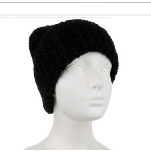 Toteme Knitted Black Beanie